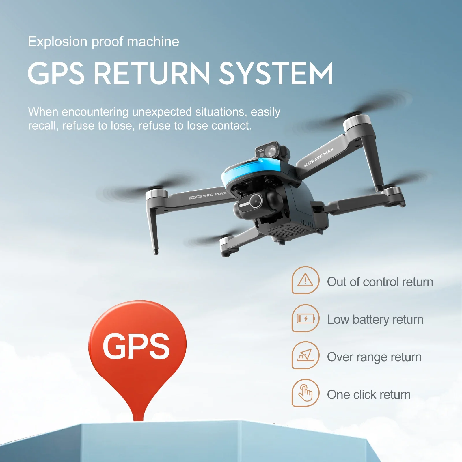 NOWOŚĆ S9S MAX MINI Drone 4K 2 – Drone Camera Hd recenzja i cena