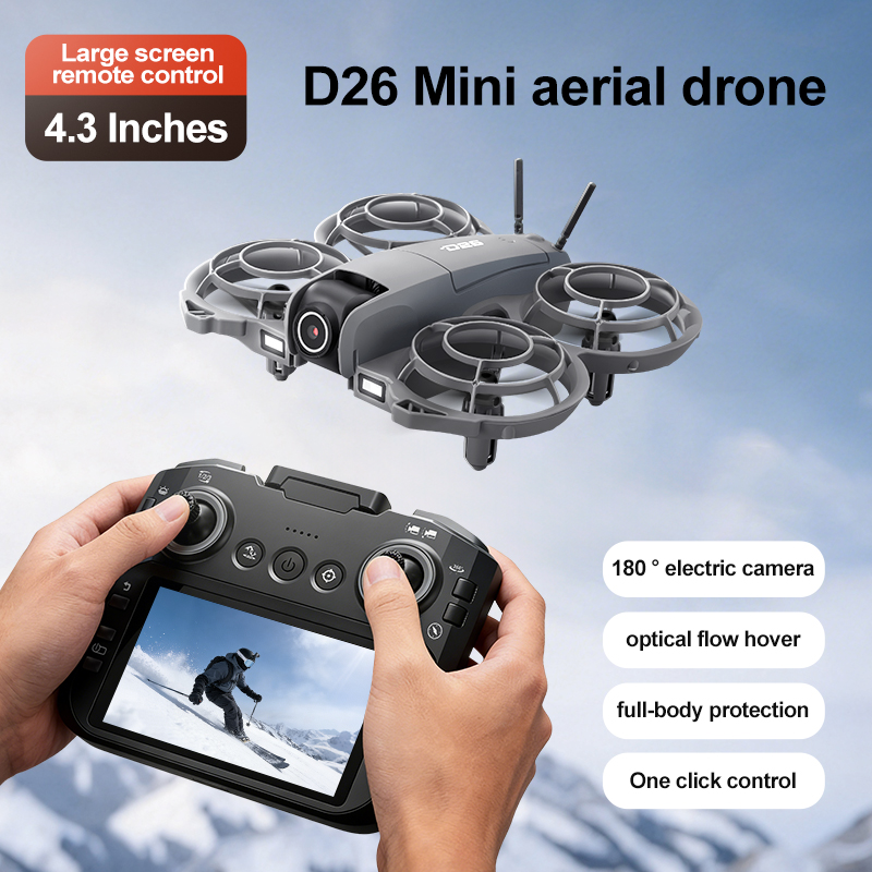Dron D26 4K Aerial HD 180 °    – Drone Camera Hd recenzja i cena