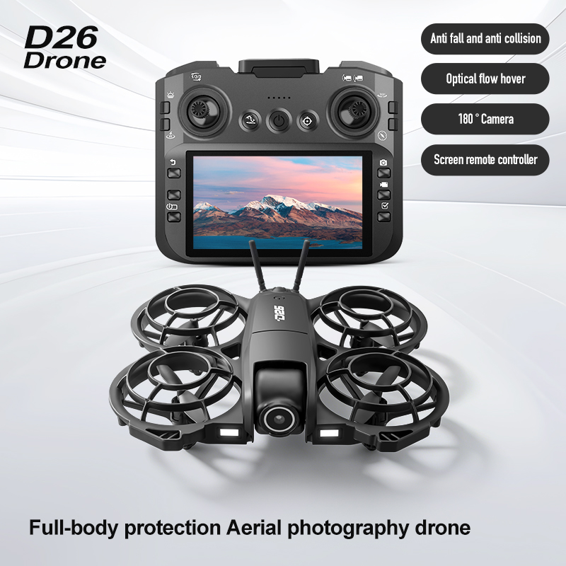 Dron D26 4K Aerial HD 180 °    – Drone Camera Hd recenzja i cena