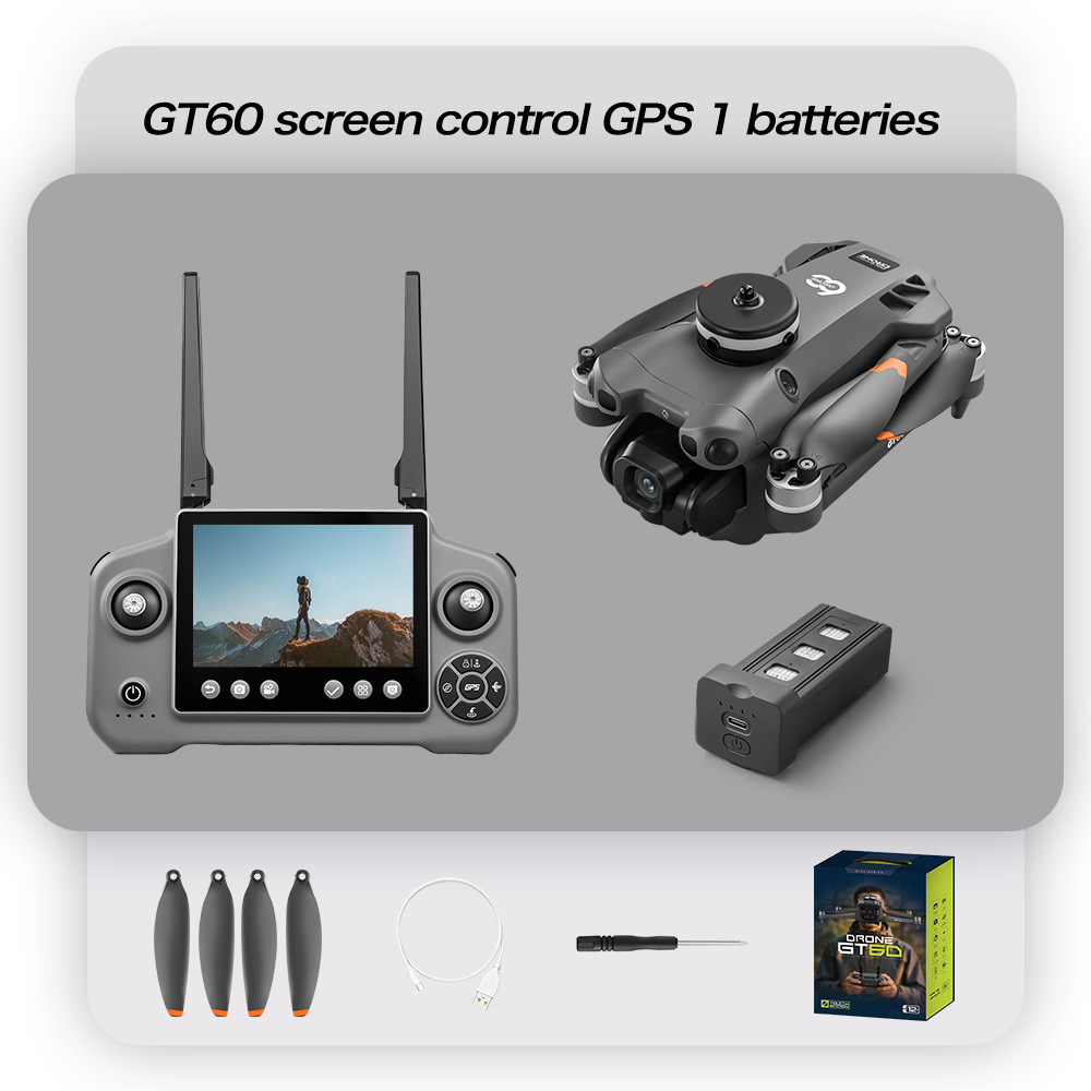 Nowy dron GT60 GPS do fotograf – Drone Camera Wide Angle recenzja i cena