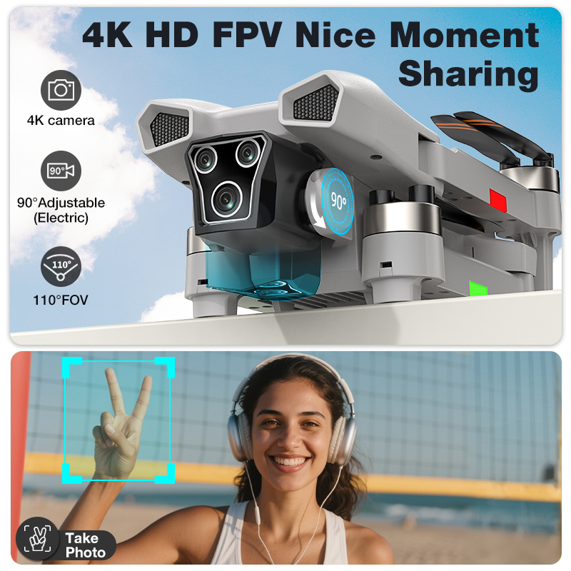 NOWY Gorący Dron L017 Pro Bezs – Drone Camera Wide Angle recenzja i cena